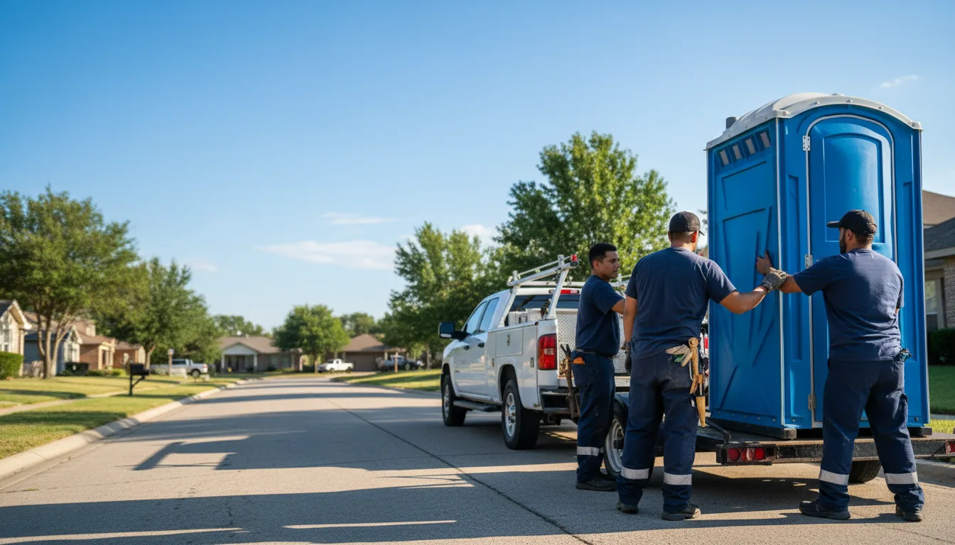 Portable Toilet Rental in Columbiana, AL near me